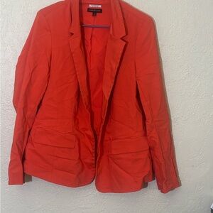 Lane Bryant 16 Women's Orange Blazer